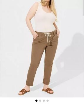 Torrid Pull On Twill Jogger Pants NWOT